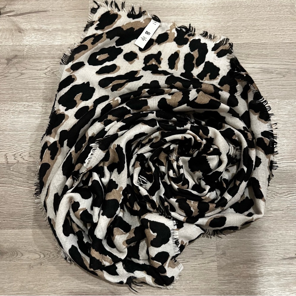 BP Leopard Print Scarf